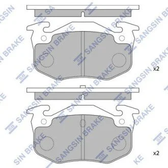 Тормозные колодки Hi-Q (SANGSIN) SP1242