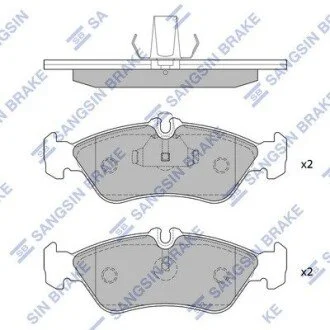 Кт. Гальмiвнi колодки Hi-Q (SANGSIN) SP1274A