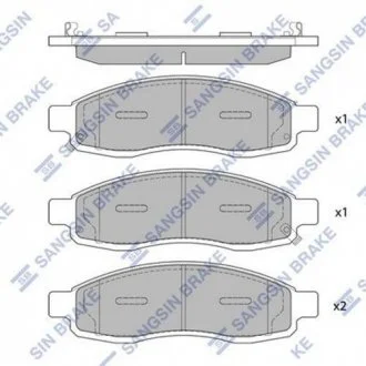Тормозные колодки Hi-Q (SANGSIN) SP1455