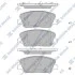 Колодки тормозные передние Veloster 11~ i30 11~ Ceed 12~ Optima 12~ Hi-Q (SANGSIN) SP1721 (фото 1)