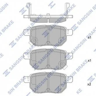 Тормозные колодки Hi-Q (SANGSIN) SP2094H