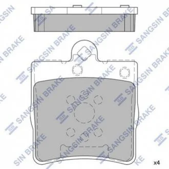 Тормозные колодки Hi-Q (SANGSIN) SP2208