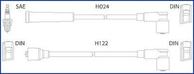 Комплект электропроводки HITACHI 134347