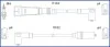 HITACHI VW Комплект проводів високої напруги Golf II,Passat 1.0/1.8 80- 134704