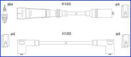 Комплект электропроводки HITACHI 134705 (фото 1)