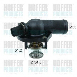 Термостат системи охолодження HOFFER 8192730