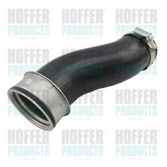 Патрубок інтеркулера Audi Q7/VW Touareg/Sharan 1.9TDI/3.0TDI V6 00- HOFFER 96378 (фото 1)