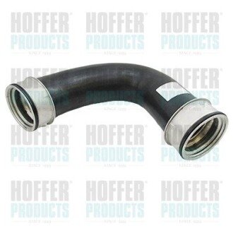 Патрубок інтеркулера (нижній) (R) Audi A3/Skoda Octavia/VW Golf V/Touran 2.0 TDI 05-12 HOFFER 96562