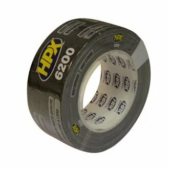 Арм. стрічка 50мм х 25м чорна HPX CB5025