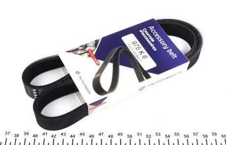 Поликлиновой ремень Poly V® Citroen Berlingo/Peugeot Partner (05-)/Ford Connect, Courier 1.5; 1.6 TDCi (13-) HUTCHINSON 975K6