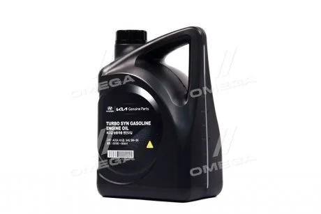 Масло ДВС 5W-30 4 л Turbo Syn Gasoline SM/GF-3 Mobis Hyundai/Kia/Mobis 05100-00441 (фото 1)