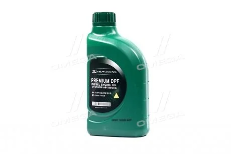 Масло моторное синтетическое "Premium DPF Diesel 5 Hyundai/Kia/Mobis 0520000120