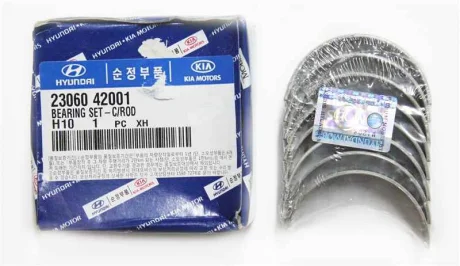 Вкладиші шатунні (std) (вір-во Mobis) Hyundai/Kia/Mobis 2306042001