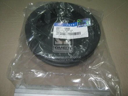 Фото 1 - шків коленвала (Mobis) Hyundai/Kia/Mobis 2312442032 Шків коленвала (Mobis) Hyundai/Kia/Mobis 2312442032 (фото 1)