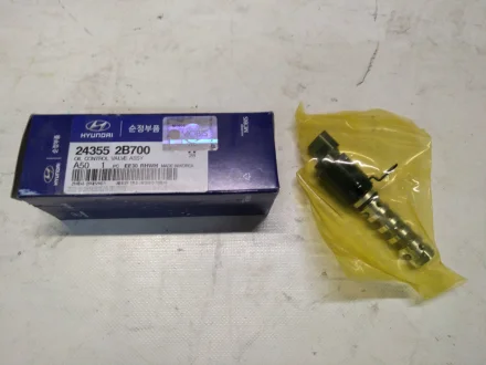 Клапан регулювання тиску масла (24355-2B700) Mobis Hyundai/Kia/Mobis 243552b700