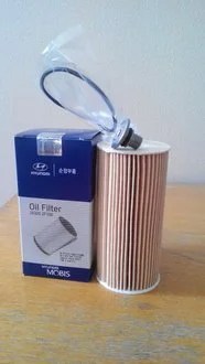 Фильтр масляный (вставка) (26320-2F100) Mobis Hyundai/Kia/Mobis 263202f100