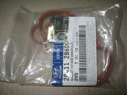 Прокладочное кольцо впуск коллектор 1,6L GAMMA 2011~ Univ Hyundai/Kia/Mobis 284112B600