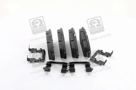 Колодки тормозные дисковые передние Hyundai Sonata 10- (выр-во Mobis) Hyundai/Kia/Mobis 581013SA26