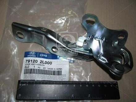 Кронштейн капота пра. HYUN i30 08-12 (ви-во Mobis) Hyundai/Kia/Mobis 791202L000