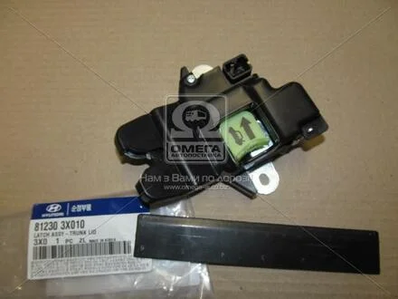 Замок кришки багажника Hyundai Elantra 11- (Mobis) Hyundai/Kia/Mobis 812303X010 (фото 1)