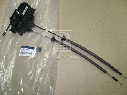 Замок двери задней левой Hyundai Santa Fe 06- (выр-во Mobis) Hyundai/Kia/Mobis 814102B000
