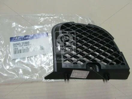 Решетка бампера переднего левая (выр-во Mobis) Hyundai/Kia/Mobis 865652E000