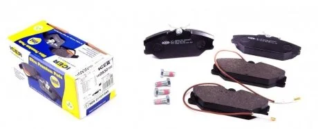 Фото 1 - комплект гальмівних колодок (дискових) ICER 180930-700 Комплект гальмівних колодок (дискових) ICER 180930-700 (фото 1)