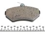 Комплект гальмівних колодок (дискових) ICER 181156-700 (фото 4)