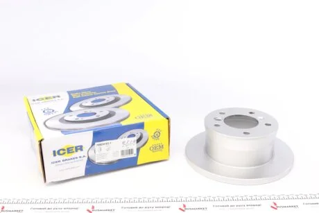 Диск гальмівний 78BD0183-1 ICER 78BD01831