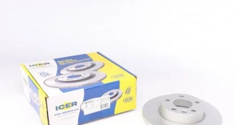 Диск гальмівний 78BD3018-2 ICER 78BD30182