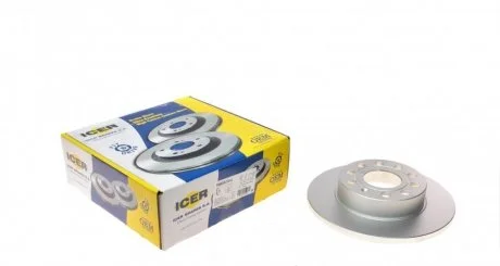 Диск гальмівний 78BD5310-2 ICER 78BD53102