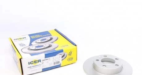 Диск гальмівний 78BD5601-2 ICER 78BD56012