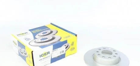 Диск гальмівний 78BD5637-2 ICER 78BD56372