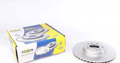 Диск гальмівний 78BD6045-2 ICER 78BD60452