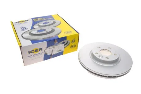 Диск гальмівний 78BD6765-2 ICER 78BD67652