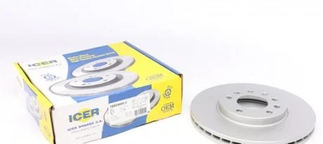 Диск гальмівний 78BD9060-2 ICER 78BD90602