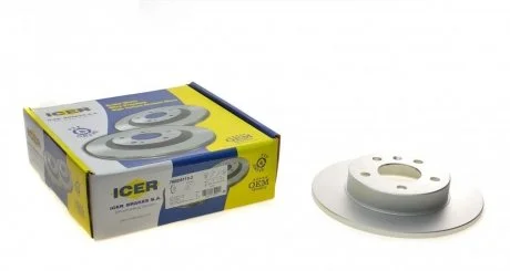 Диск гальмівний 78BD9110-2 ICER 78BD91102