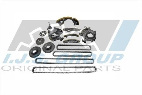 Комплект ланцюга ГРМ Audi A4/A6/A8 2.4/3.2 04-10 (ланцюг + елементи) IJS GROUP 401265FK (фото 1)