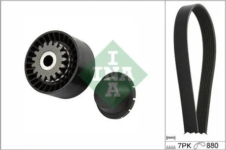 ZESTAW PASKA PK RENAULT CLIO III 05- INA 529031810