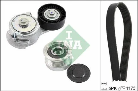Zestaw rolek z paskiem FIAT INA 529047820 (фото 1)