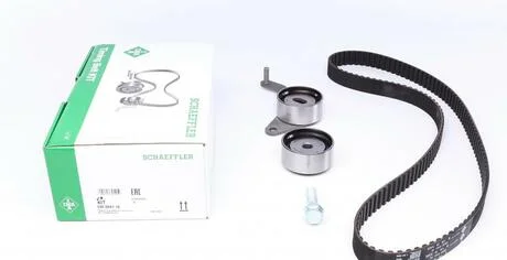 Комплект ГРМ (ремень+ролик)) INA 530 0047 10 (фото 1)