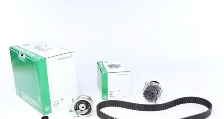 Роликовий модуль натягувача ременя (ролик, ремінь, помпа) INA 530 0091 30