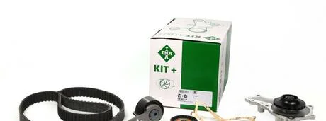 Комплект ГРМ, пас+ролик+помпа INA 530 0611 30