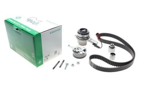 Комплект ГРМ, пас+ролик+помпа INA 530 0759 30