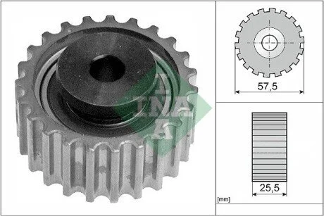 Ролик направляючий INA 532038720
