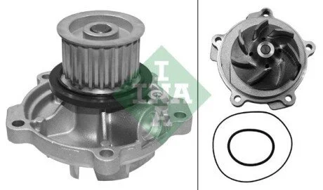 Насос охолоджуючої рідини CHRYSLER VOYAGER IV, DODGE NITRO, LDV MAXUS 2.5D/2.8D 02.00-12.12 INA 538068310