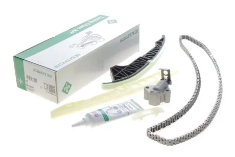 К-кт приводу розподільчого валу ГРМ (ланцюг170z/натяжник/заспокоювачі) VAG 1.8TFSI/2.0TFSI 2007- INA 559 0196 21 (фото 1)