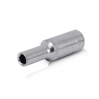 Головка шестигранна подовжена 1/2", 9x78 мм, хром-ванадій INTERTOOL Intertool ET-0109