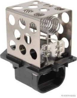 Фото 1 - резистор вентилятора печки, постоянный JAKOPARTS 75614963 Резистор вентилятора печки, постоянный JAKOPARTS 75614963 (фото 1)