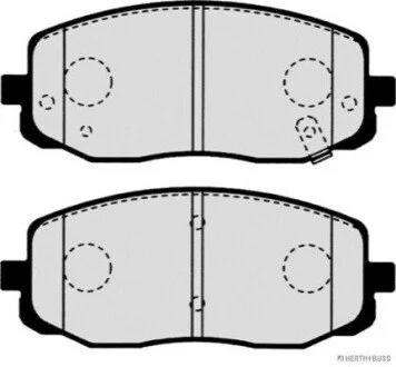 Колодки тормозные дисковые передние HYUNDAI, KIA JAKOPARTS J3600506
